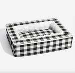 Classic Plaid Pet Bed (Removable & Washable)